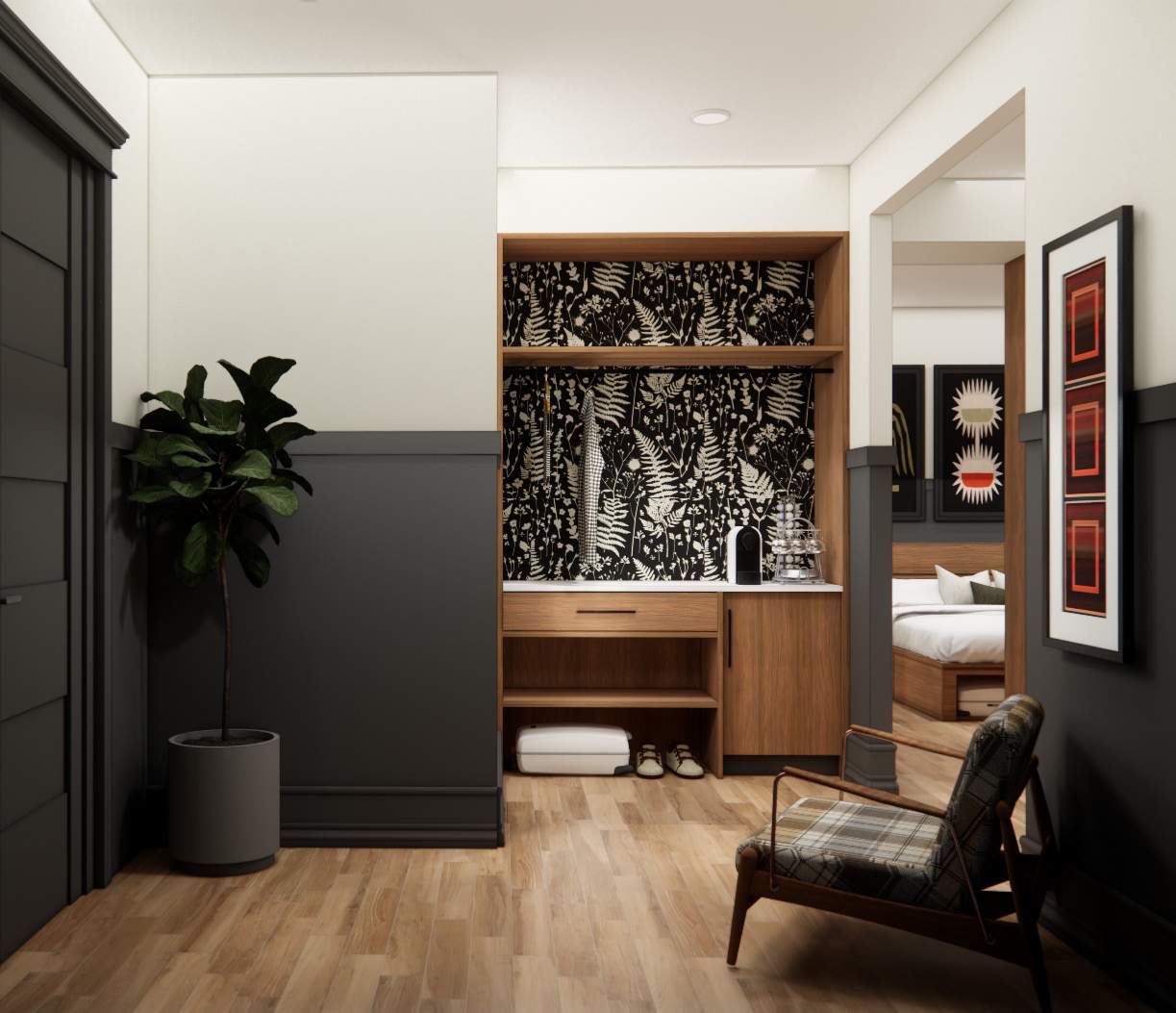 Lightwell Hotel Suite Images in Hood River, Oregon